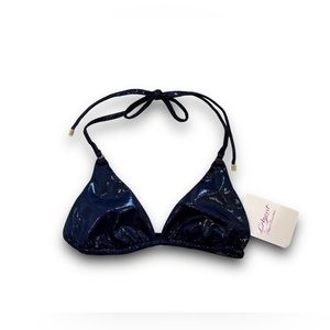 L’Agent by Agent Provocateur Monica Penelope Cruz Sevilla Bikini Top Navy Size S